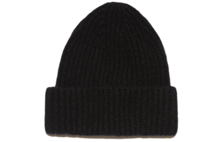 Acne Studios Acne Studios Turn-Up Brim Detailed Rib-Knit Beanie