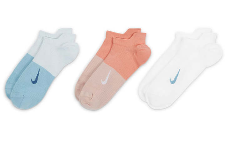 Nike Nike Ankle Socks Women's 3 Pack Blue/White/Orange