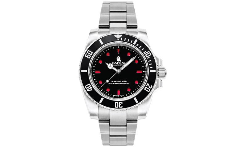 A BATHING APE Bape Type 1 Bapex 'Silver'