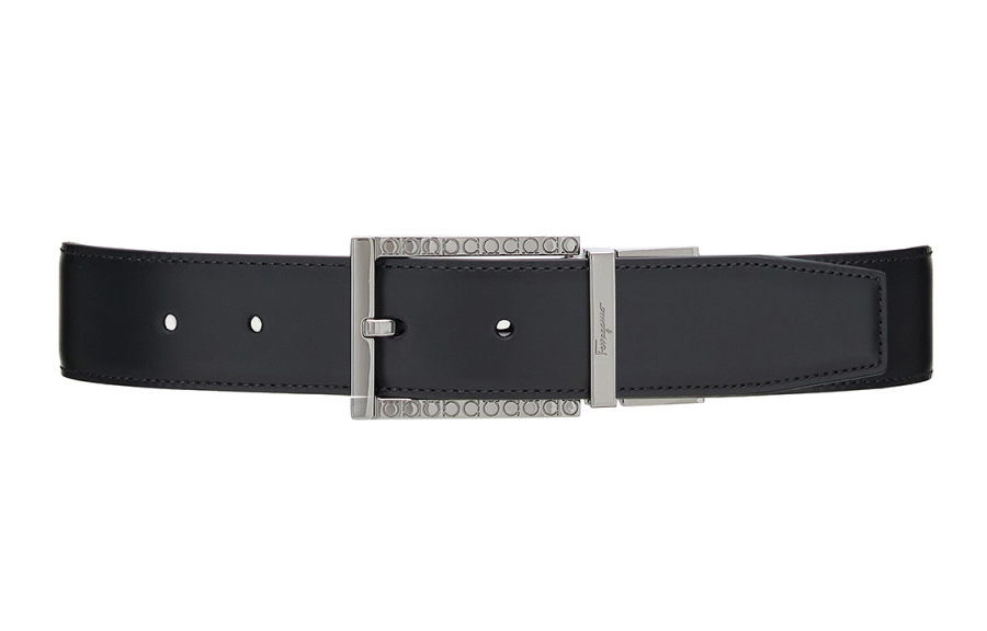 Ferragamo 【Previous Season】buckle-fastening leather belt