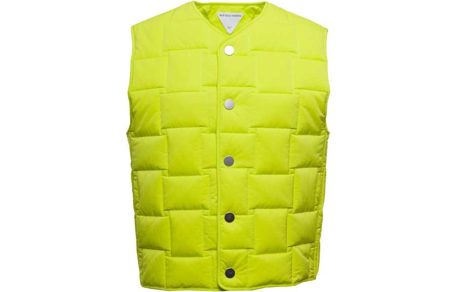 Bottega Veneta Intrecciato Patterned Padded Vest