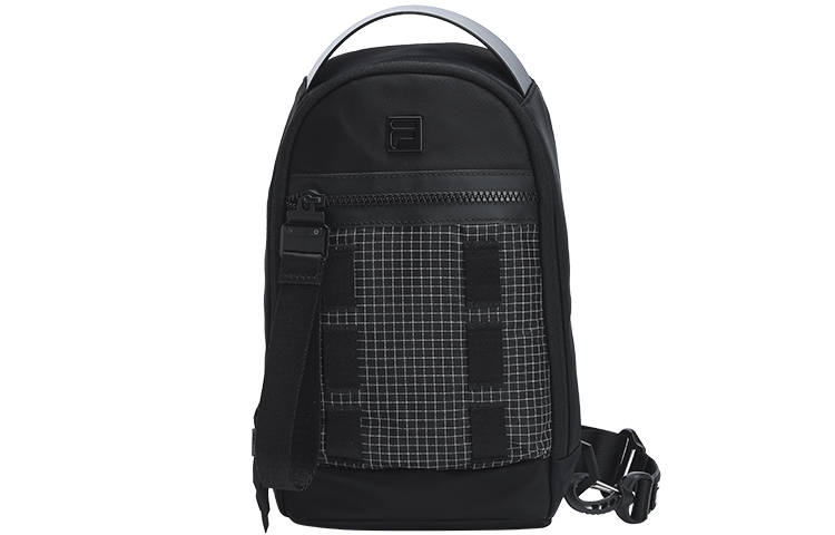 FILA Athletics Fabric Sling Bag Regular Unisex Pitch Black