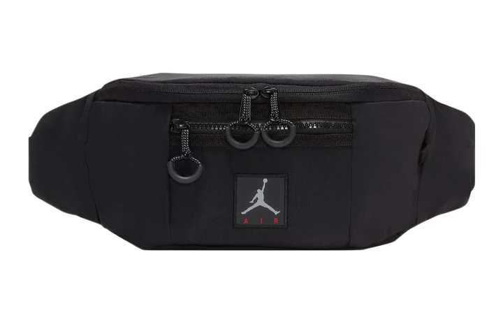 Jordan Jordan Cotton With Polyester Waist Bag Chest Bag Regular Unisex Black