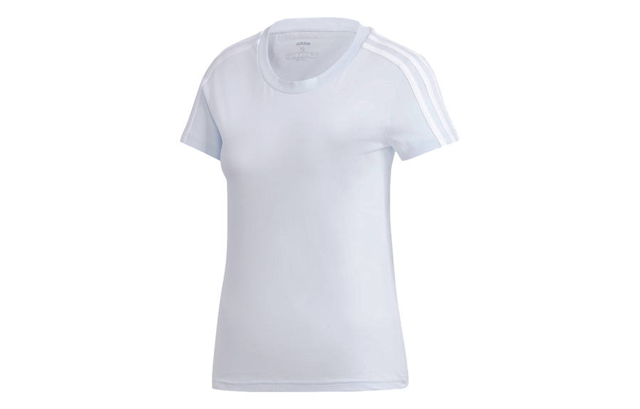 Adidas Adidas Set in Sleeve T Shirt Women's Light Blue