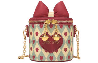 TOUTOU PVC Shoulder Bag, Crossbody Bag Regular Women's Sweet Velvet Red