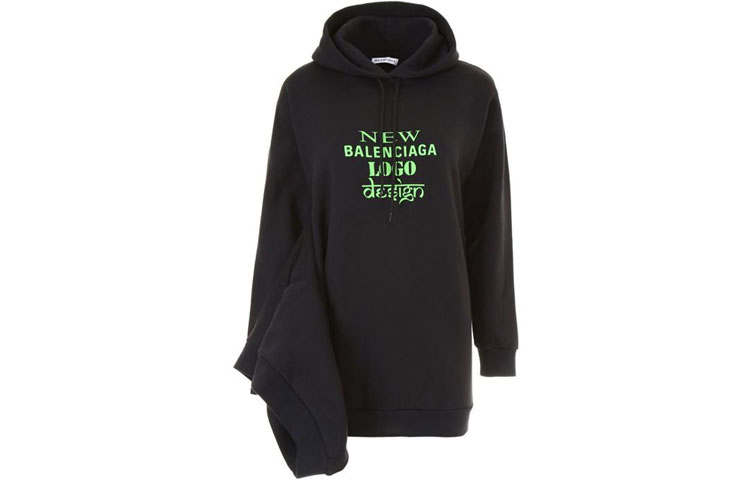 Balenciaga Sweatshirt Women's Black