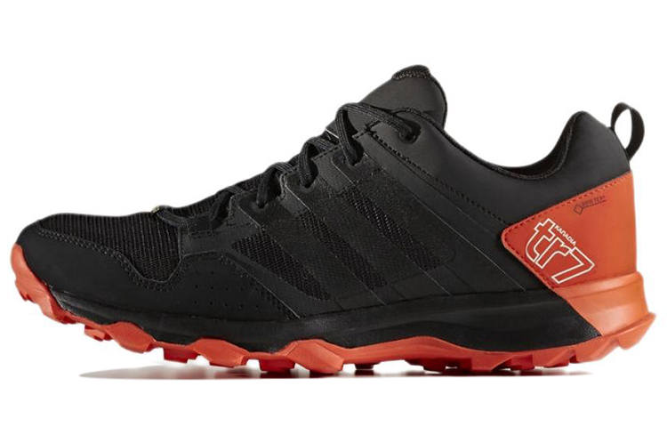 Adidas Adidas Kanadia 7 TR GTX Running Shoes Men's Low Top Black/Orange