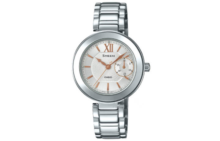 CASIO CASIO Women's SHEEN Silver Watch SHE-3050D-7A