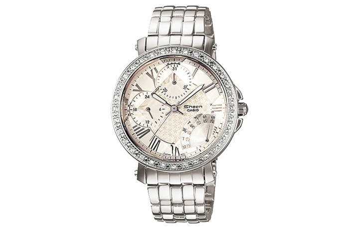 CASIO CASIO Women's SHEEN White Watch SHN-3011D-7A