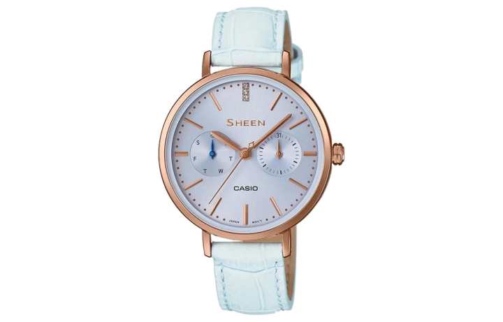 CASIO CASIO Women's SHEEN Blue Watch SHE-3054PGL-2A