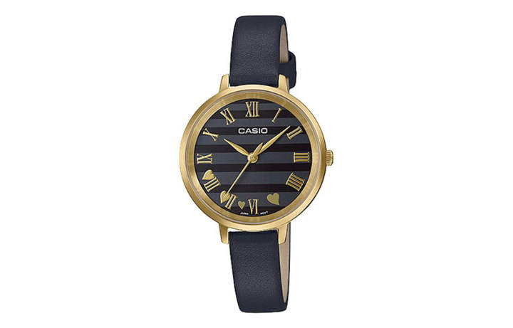 CASIO CASIO Women's Standard Series Black Watch LTP-E160GL-1A