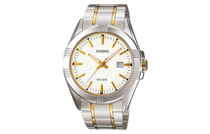 CASIO CASIO Men Standard Series 41mm White Watch MTP-1308SG-7A