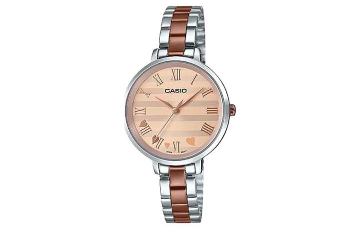 CASIO CASIO Women's Standard Series Gold Watch LTP-E160RG-9A