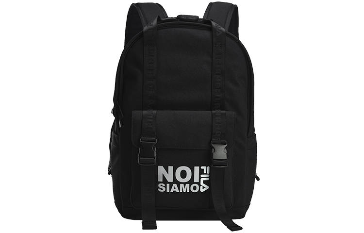 FILA FUSION Fabric Backpack Unisex Pitch Black