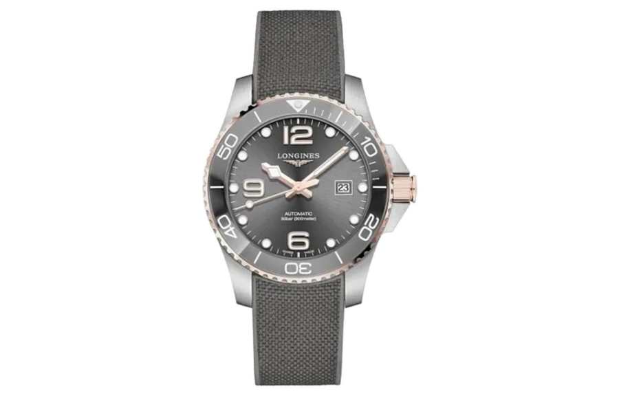 LONGINES LONGINES Comcast Diving Collection Automatic Mechanical Movement 300m Waterproof Men's Watch 43mm Gray Dial