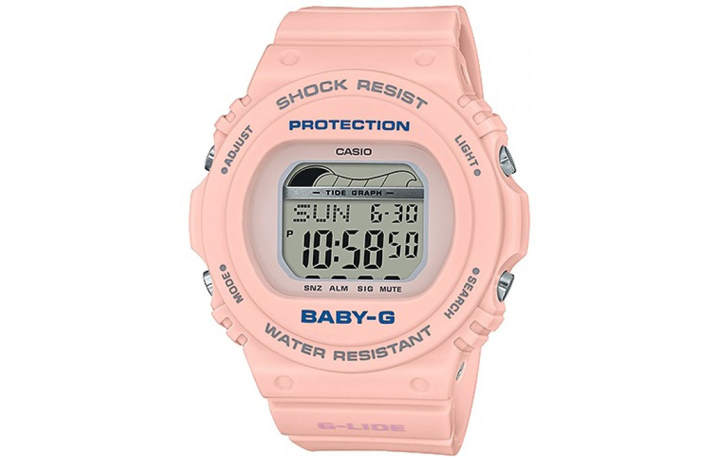 CASIO CASIO BABY G Collection 200m Waterproof Quartz Movement Resin Strap Watch Women's Watch Gray Dial