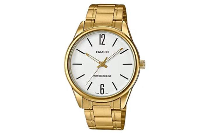 CASIO CASIO Men Standard Series 28mm White Watch MTP-V005G-7B