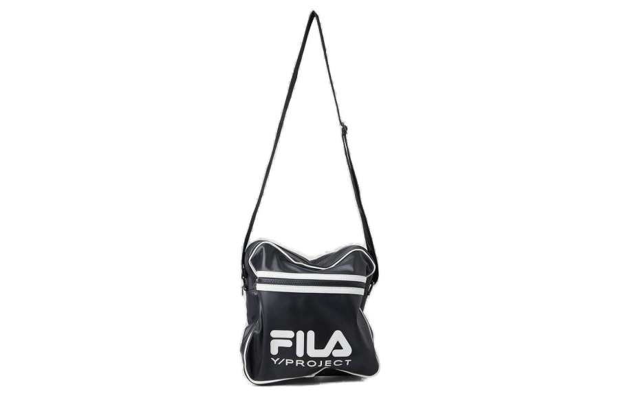 Y/Project Leather Crossbody Bag Regular Men's Black