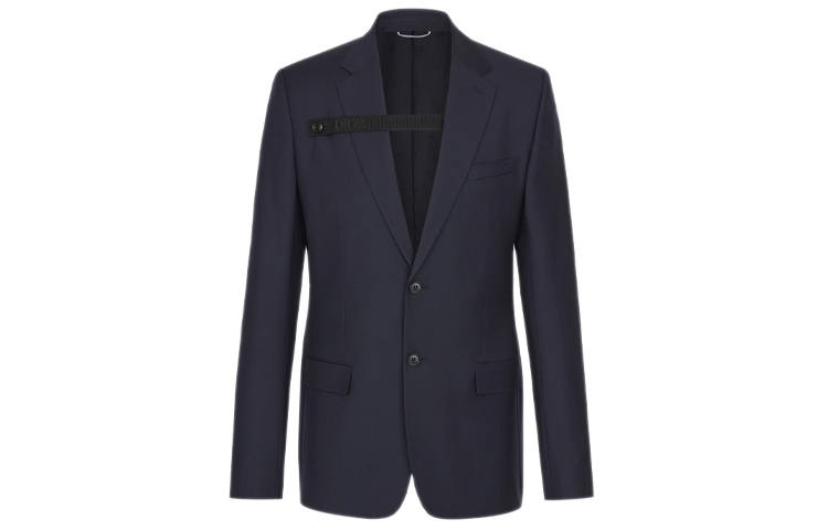 DIOR DIOR Business Suit Coat Men's Marine Blue