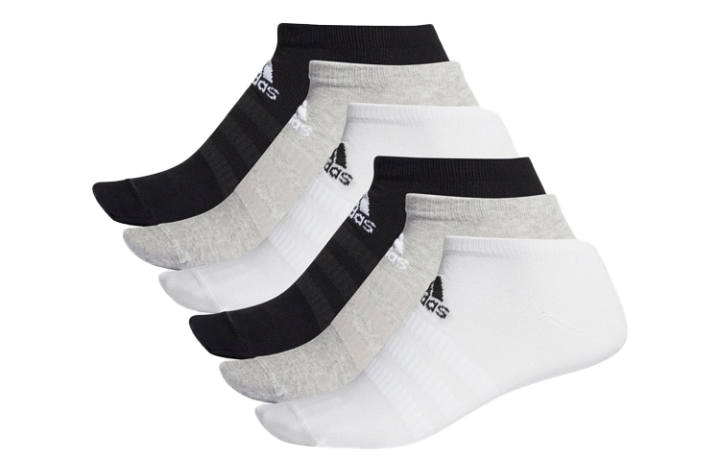 Adidas Adidas Ankle Socks Unisex Black White Gray Couple's