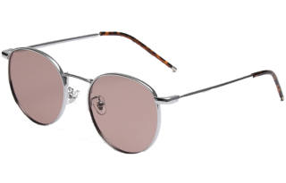 AAJF Plate And Metal Round Glasses Unisex