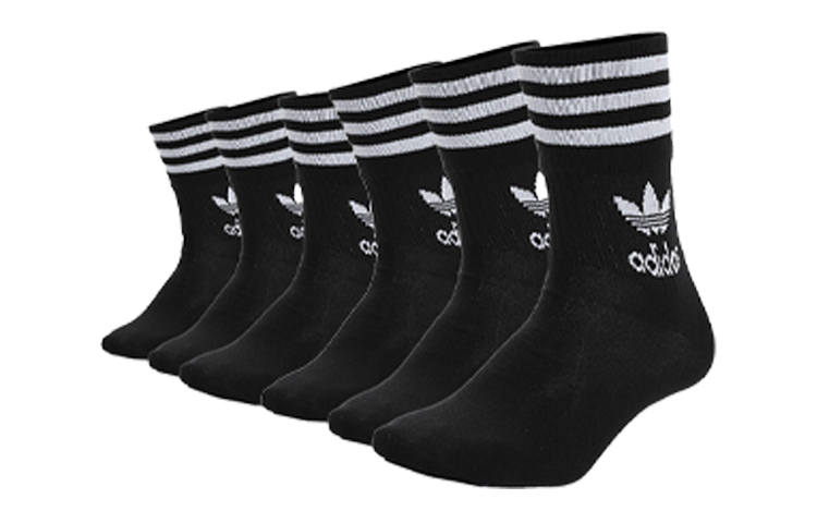 Adidas Originals Knee High Socks All Unisex Black Couple's