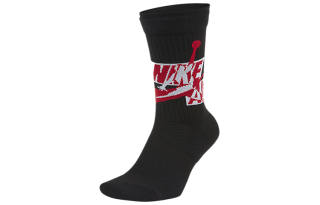 Jordan Basketball Socks All Unisex Black Couple's