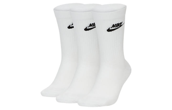 Nike Nike Crew Socks All Unisex White Couple's