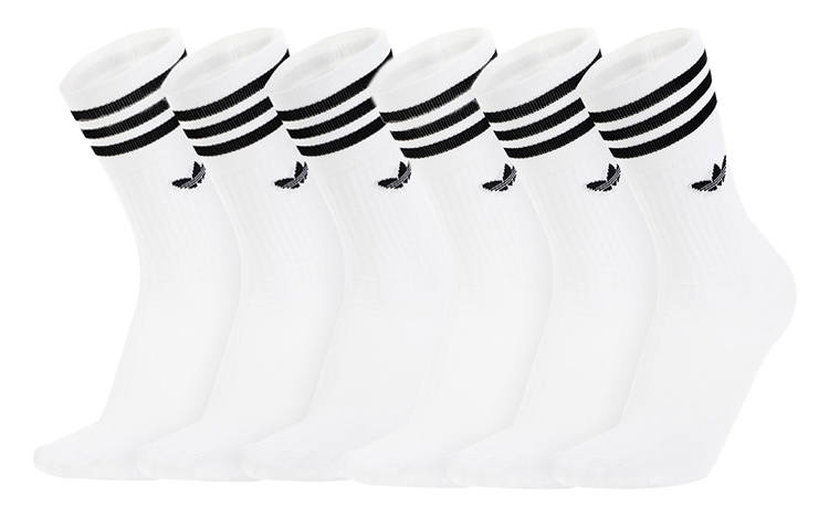 Adidas Originals Basketball Socks All Unisex White Couple's