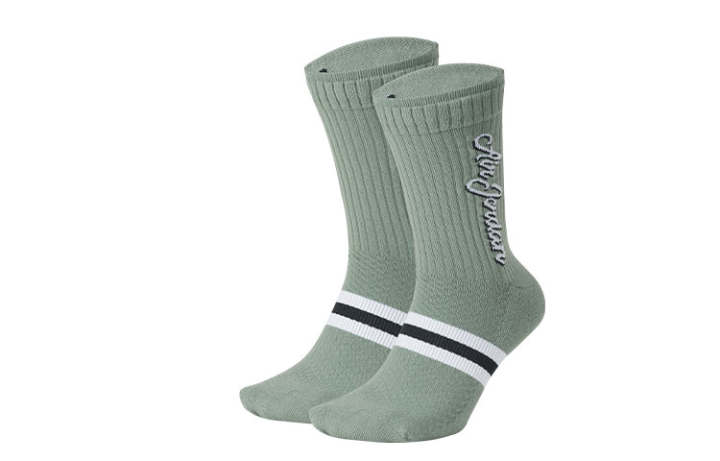 Jordan Jordan Basketball Socks Unisex Seaweed Green