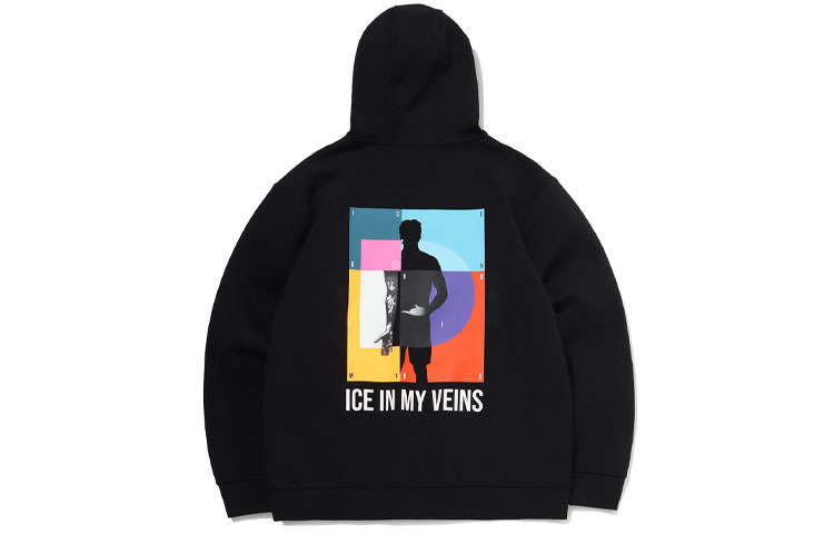 Li-Ning Li Ning Sweatshirts Men's Black Hooded Moderate Regular