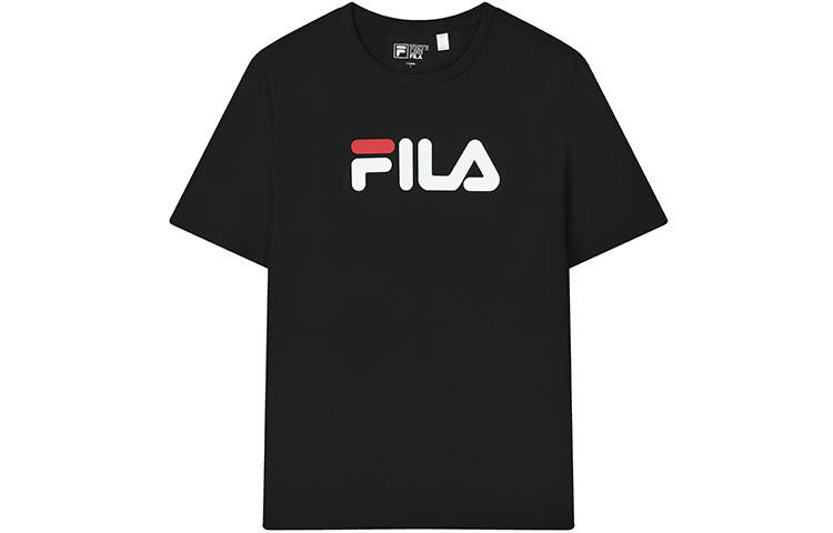 FILA Sports Life Collection T Shirt Unisex Obsidian Black