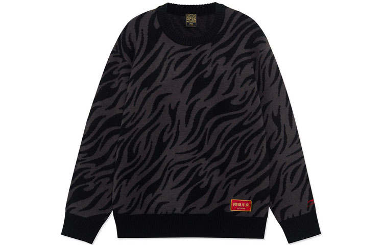 Li-Ning Li Ning Sports Life Collection Sweater Unisex Earth Black