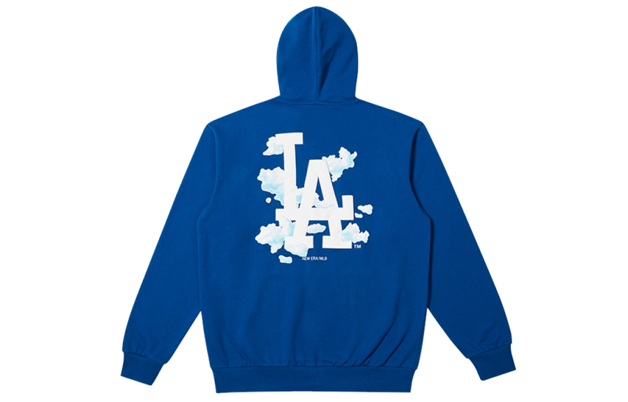 New Era Sweatshirts Unisex Blue Hooded Moderate Regular