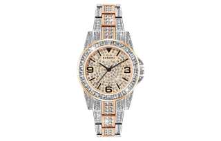 KANGOL Sparkling Adventure Baby's Breath Quartz Movement Metal Strap Watch Women's Watch Silver Dial