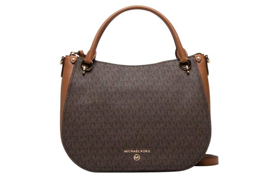 MICHAEL KORS Luggage Collection Artificial Leather Shoulder Bag, Crossbody Bag, Handbag Women's Brown