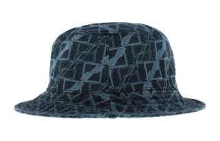 WE11DONE Bucket Hats Unisex Blue