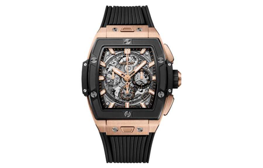 HUBLOT BIG BANG Soul Automatic Mechanical Movement Men's Watches Watch 42mm Gold Dial Rubber Strap