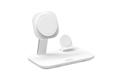 MOMAX UD26 Q.Mag Pro 3 Magnetic 3 in 1, Apple MFM+MFW Certification Wireless Desktop Charging Stations