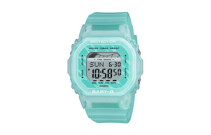 CASIO CASIO Women's BABY-G Gray Watch BLX-565S-2PR