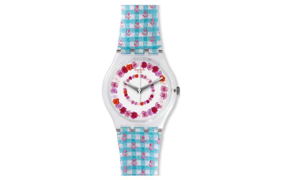 SWATCH Women's 34mm White Watch GZ291