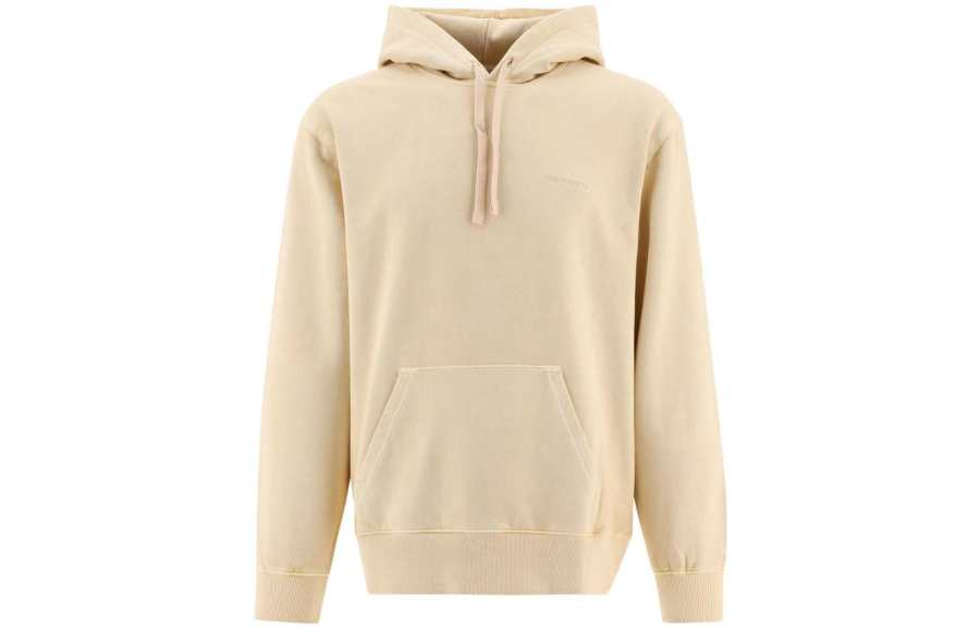 Carhartt WIP Sweatshirts Men's Light Umber Hooded Non Detachable Moderate