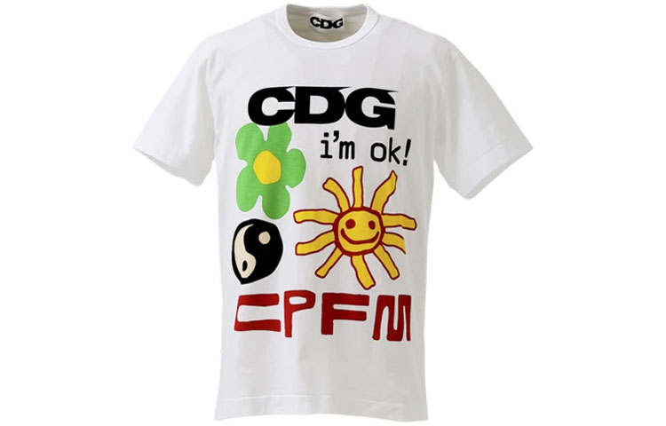 CDG Cactus Plant Flea Market X CDG I'm Okay T-shirt