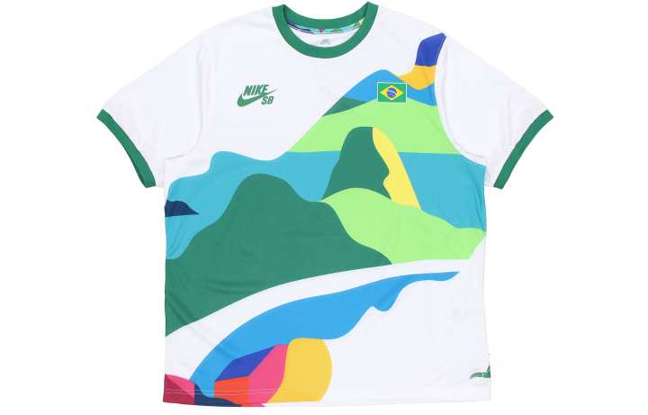 Nike Nike x Parra T Shirt Asia Version Men's White