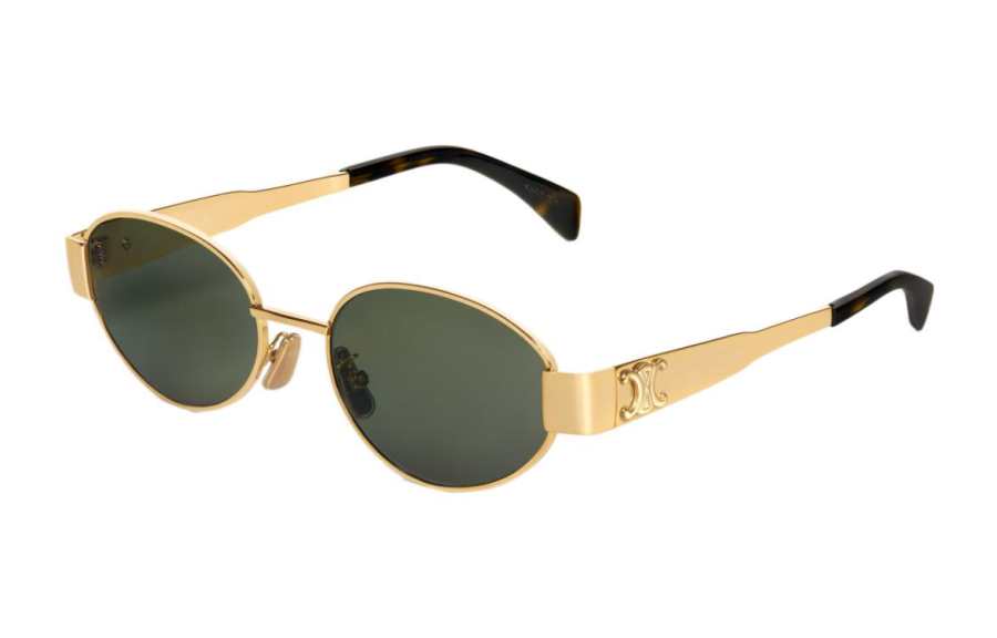 CELINE CELINE Triomphe Metal 01 Sunglasses In Metal