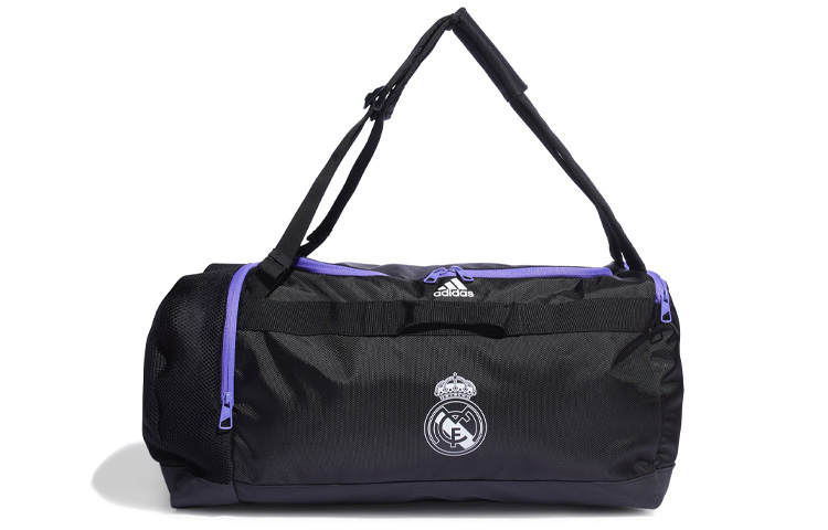 Adidas Adidas Fabric Handbag, Shoulder Bag, Crossbody Bag, Gym Bag Medium Unisex Pure Black