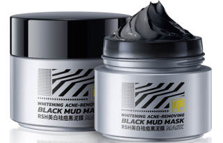 MAN TALE Whitening Acne Fighting Black Mud Mask Apply on Clay Mask 100g/100g*2