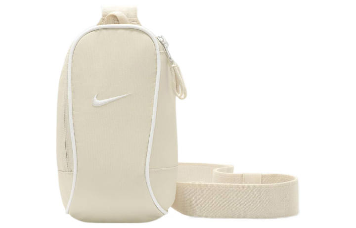 Nike Nike Fabric One Shoulder Crossbody Sling Bag Regular Unisex Ecru