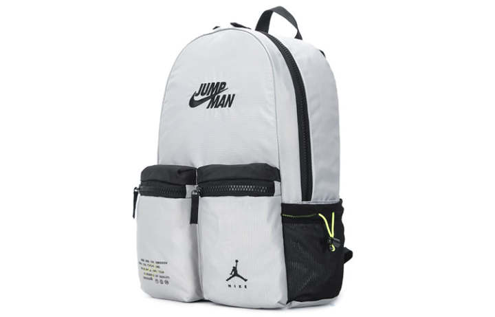 Jordan Jordan Polyester Backpack Unisex Ore Gray