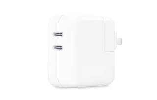 Apple Original 35W Vertical, Dual USB C Port, Power Supply Adapter Fast Charging Head